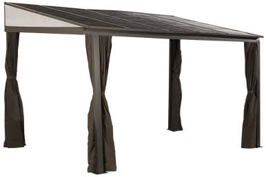 Sojag Portland Wall-Mounted Gazebo 10 x 14 ft Sojag Portland Wall-Mounted Gazebo 10 x 14 ft