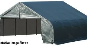 ShelterCoat Garage 22 x 20 x 11 ft. Peak Standard Green