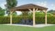 Yardistry Meridian Gazebo with Cedar Wood & Aluminum Roof, (12 ft. x 16 ft.) - Image 8