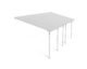 Canopia by Palram Feria 10 ft. x 24 ft. Patio Cover Kit – Wall Panels