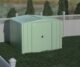Arrow Classic Steel Storage Shed, 8x8, Sage Green - Image 7