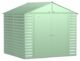 Arrow Select Steel Storage Shed, 8x8, Sage Green - Image 6