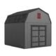 Handy Home DIY Braymore 10 ft. x 12 ft. Wooden Storage Shed with Flooring Included