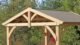 Yardistry Carolina Pavilion with Cedar Wood & Aluminum Roof (11 ft . x 13 ft.) - Image 4