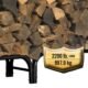 ShelterLogic Heavy Duty Firewood Rack with Cover - Image 11
