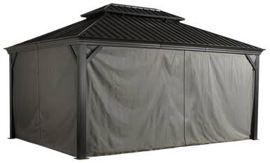 Sojag Curtains for Monaco/Messina/Mykonos 12 x 16 ft Grey – Gazebo Not Included Sojag Curtains for Monaco/Messina/Mykonos 12 x 16 ft Grey – Gazebo Not Included