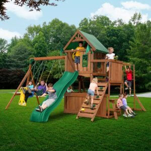 Swing-N-Slide Knightsbridge Plus Wood Complete Play Set