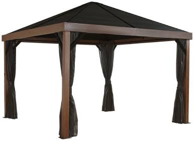 Sojag Valencia Gazebo Wood Finish 12 x 12 ft. Sojag Valencia Gazebo Wood Finish 12 x 12 ft.