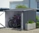 Duramax Bicycle Storage Shed Anthracite w/White Trim - Image 6