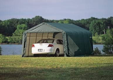 ShelterCoat 13 x 20 ft. Garage Peak Green STD ShelterCoat 13 x 20 ft. Garage Peak Green STD