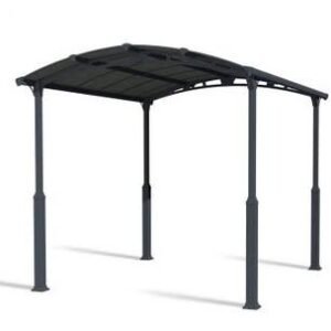 Canopia by Palram Alpine 12 ft. x 14 ft. Carport Kit – Grey Structure & Twin Wall Panels