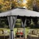 Sojag Roma 10x12 Gazebo - grey/black - Image 3