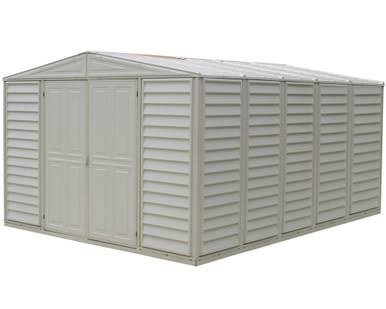 Duramax 10.5×13 WoodBridge Shed with Foundation Kit Duramax 10.5×13 WoodBridge Shed with Foundation Kit