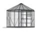 Canopia by Palram Oasis 12 ft. Greenhouse Kit - Grey Structure & Hybrid Panels - Image 2