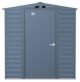 Arrow Select Steel Storage Shed, 6x7, Blue Grey - Image 6