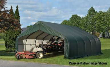 ShelterCoat 18 x 28 ft. Garage Peak Green STD ShelterCoat 18 x 28 ft. Garage Peak Green STD