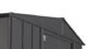 Arrow Classic Steel Storage Shed, 8x8, Charcoal - Image 2