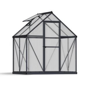 Canopia by Palram Mythos 6 ft. x 4 ft. Greenhouse Kit – Twinwall Panels