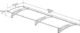 Canopia by Palram Aquila 2050 Door & Window Awning, 7' L x 3' W x 6.5" H - Gray Structure/Solar Gray Panels - Image 4