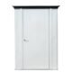 Spacemaker Patio Shed, 4x3, Flute Grey and Anthracite - Image 10