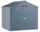 Arrow Select Steel Storage Shed, 8×8, Blue Grey