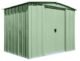 Arrow Classic Steel Storage Shed, 8x6, Sage Green - Image 6