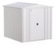 Arrow Classic Steel Storage Shed, 6×7, Flute Grey