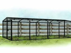 Regular 16 ft. Chicken Run (7’W x 16’L x 4’H)