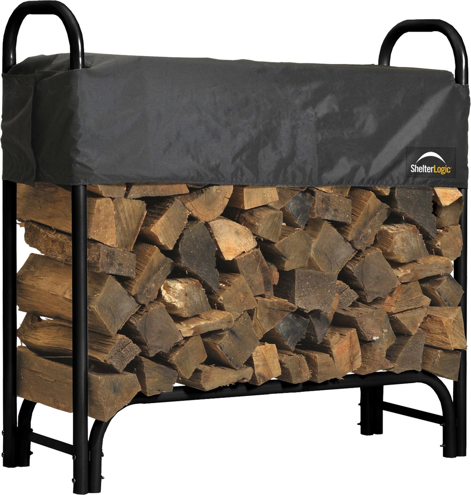 ShelterLogic Heavy Duty Firewood Rack with Cover ShelterLogic Heavy Duty Firewood Rack with Cover
