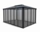 Canopia Ledro Enclosed Gazebo, 10′ X 10′, Gray/Bronze