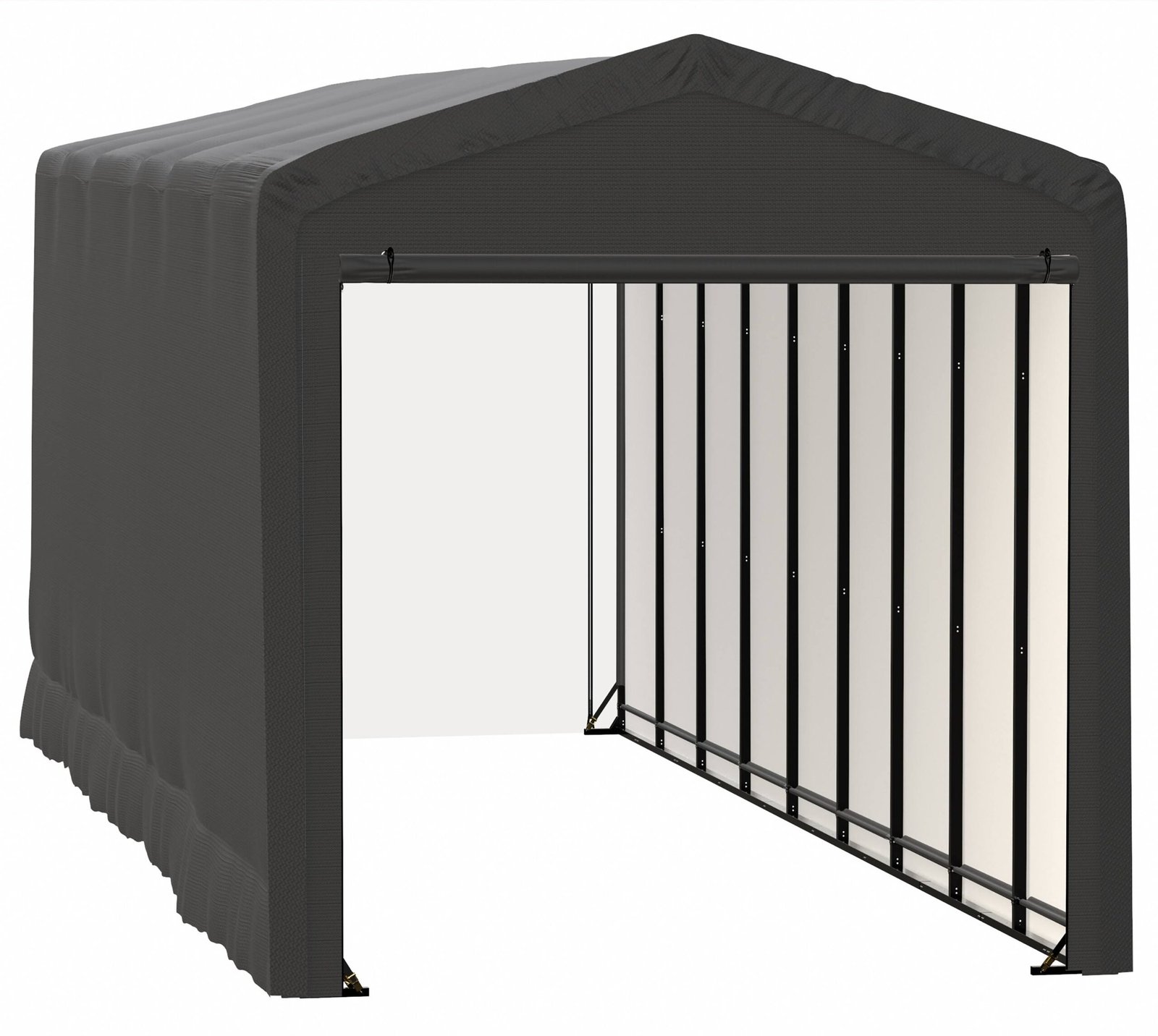 ShelterLogic ShelterTube Wind and Snow-Load Rated Garage, 14x40x16 ShelterLogic ShelterTube Wind and Snow-Load Rated Garage, 14x40x16