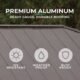 Yardistry 12 x 24 Meridian Gazebo with Cedar Wood & Aluminum Roof - Image 9