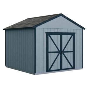 Handy Home DIY Rookwood 10 ft. x 10 ft. Wooden Storage with Flooring Included
