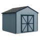 Handy Home DIY Rookwood 10 ft. x 10 ft. Wooden Storage with Flooring Included