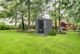 EZEE Shed Steel Storage 6 x 5 ft. Galvanized Low Gable Charcoal - Image 7