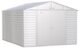 Arrow Select Steel Storage Shed, 10x14, Flute Grey - Image 7