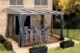 Sojag Pompano 10x12 wall gazebo - grey - Image 2