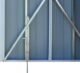 Commander 10 x 30 ft. Steel Storage Building Eggshell - Image 2