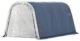 ShelterCoat 10 x 16 ft. Wind and Snow Rated Garage Round Gray STD - Image 3