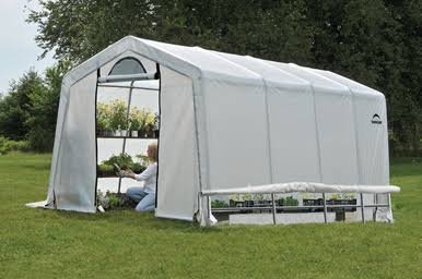 GrowIT Greenhouse-in-a-Box Peak 10 x 20 ft. Greenhouse GrowIT Greenhouse-in-a-Box Peak 10 x 20 ft. Greenhouse