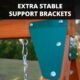 Gorilla Playsets Double Down II Swing Set - Image 5