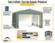ShelterLogic ShelterTube ShelterTube Wind and Snow-Load Rated Garage, 12x18x8 - Image 10