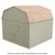 Handy Home DIY Hudson 12 ft. x 12 ft. Wooden Storage Shed with Flooring Included - Image 4