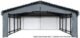 Arrow Enclosure Kit ONLY for Arrow Carport, 20 ft. x 20 ft. Gray - Image 5