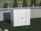 Arrow Classic Steel Storage Shed, 6x4, Flute Grey - Image 6