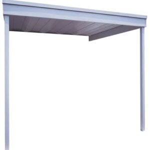 Attached Carport/Patio Cover 10 x 10 ft. Eggshell