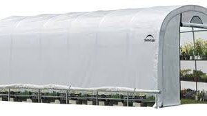 GrowIT Heavy Duty 12 x 24 ft. Round Greenhouse