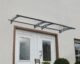 Canopia by Palram Aquila 3000 Door & Window Awning, 10' L x 3' W x 6.9" H - Grey Panels /Clear Panels - Image 2