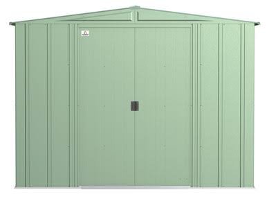 Arrow Classic Steel Storage Shed, 8×8, Sage Green Arrow Classic Steel Storage Shed, 8×8, Sage Green