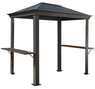 Sojag Mykonos Grill Gazebo 5 x 8 ft Sojag Mykonos Grill Gazebo 5 x 8 ft